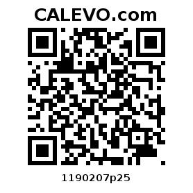 Calevo.com Preisschild 1190207p25