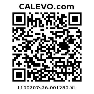 Calevo.com Preisschild 1190207s26-001280-XL