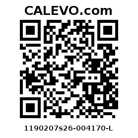 Calevo.com Preisschild 1190207s26-004170-L