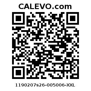 Calevo.com Preisschild 1190207s26-005006-XXL