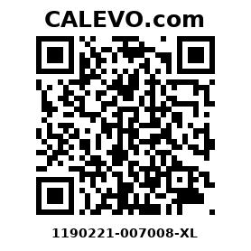 Calevo.com Preisschild 1190221-007008-XL