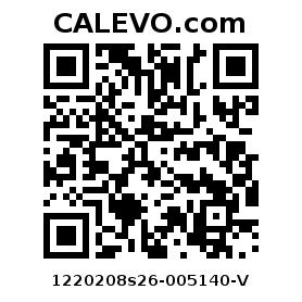 Calevo.com Preisschild 1220208s26-005140-V