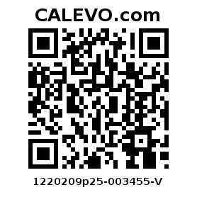 Calevo.com Preisschild 1220209p25-003455-V