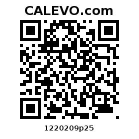 Calevo.com Preisschild 1220209p25