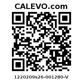 Calevo.com Preisschild 1220209s26-001280-V