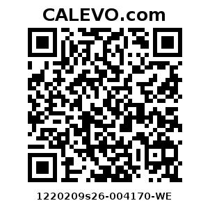 Calevo.com Preisschild 1220209s26-004170-WE