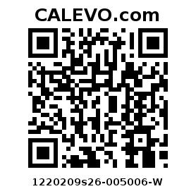 Calevo.com Preisschild 1220209s26-005006-W