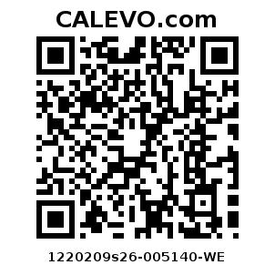 Calevo.com Preisschild 1220209s26-005140-WE