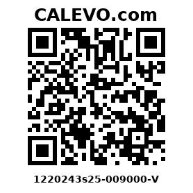 Calevo.com Preisschild 1220243s25-009000-V