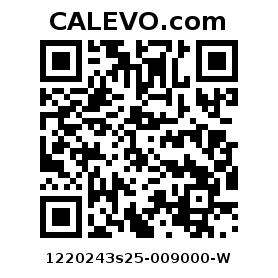 Calevo.com Preisschild 1220243s25-009000-W