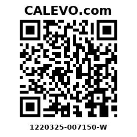 Calevo.com Preisschild 1220325-007150-W