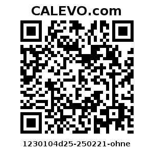 Calevo.com Preisschild 1230104d25-250221-ohne