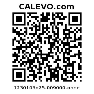 Calevo.com Preisschild 1230105d25-009000-ohne