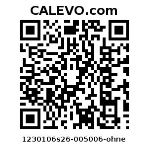 Calevo.com Preisschild 1230106s26-005006-ohne