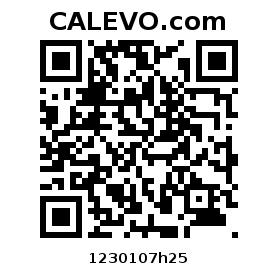 Calevo.com Preisschild 1230107h25