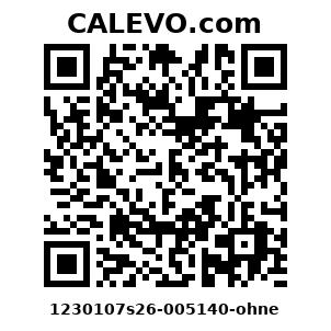 Calevo.com Preisschild 1230107s26-005140-ohne