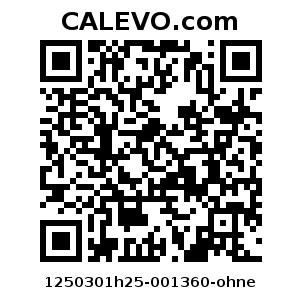 Calevo.com Preisschild 1250301h25-001360-ohne