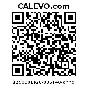 Calevo.com Preisschild 1250301s26-005140-ohne