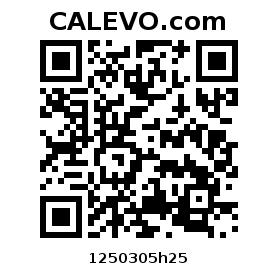 Calevo.com Preisschild 1250305h25