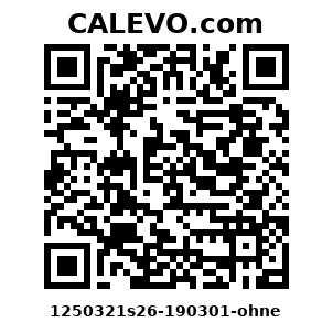 Calevo.com Preisschild 1250321s26-190301-ohne