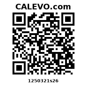 Calevo.com Preisschild 1250321s26