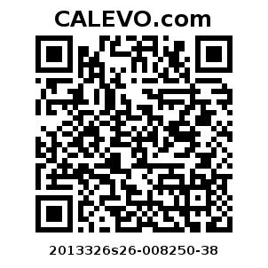 Calevo.com Preisschild 2013326s26-008250-38