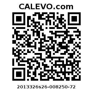 Calevo.com Preisschild 2013326s26-008250-72