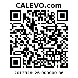 Calevo.com Preisschild 2013326s26-009000-36