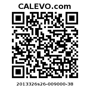 Calevo.com Preisschild 2013326s26-009000-38