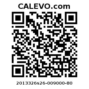 Calevo.com Preisschild 2013326s26-009000-80