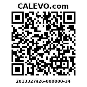 Calevo.com Preisschild 2013327s26-000000-34