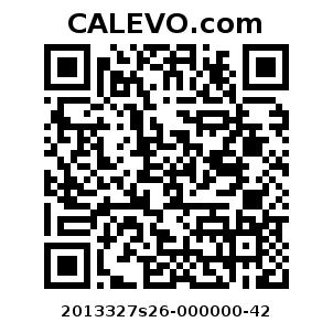 Calevo.com Preisschild 2013327s26-000000-42