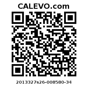 Calevo.com Preisschild 2013327s26-008580-34