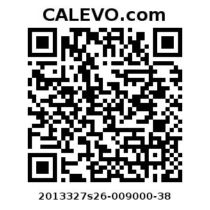 Calevo.com Preisschild 2013327s26-009000-38