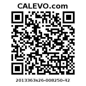 Calevo.com Preisschild 2013363s26-008250-42