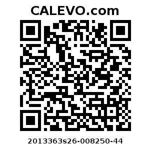 Calevo.com Preisschild 2013363s26-008250-44