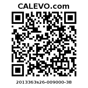 Calevo.com Preisschild 2013363s26-009000-38