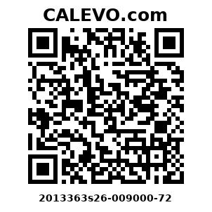 Calevo.com Preisschild 2013363s26-009000-72