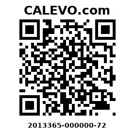 Calevo.com Preisschild 2013365-000000-72