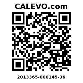 Calevo.com Preisschild 2013365-000145-36