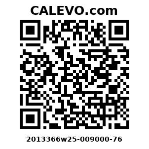 Calevo.com Preisschild 2013366w25-009000-76