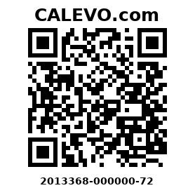 Calevo.com Preisschild 2013368-000000-72