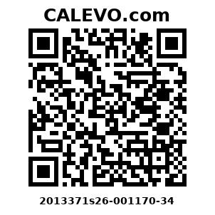 Calevo.com Preisschild 2013371s26-001170-34