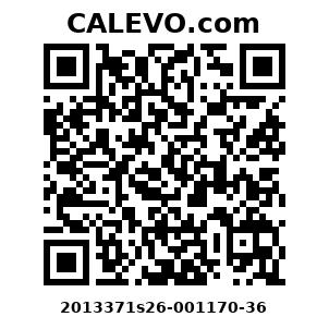 Calevo.com Preisschild 2013371s26-001170-36