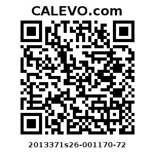 Calevo.com Preisschild 2013371s26-001170-72