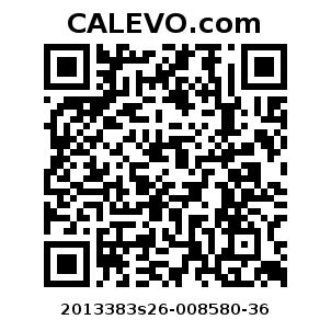 Calevo.com Preisschild 2013383s26-008580-36