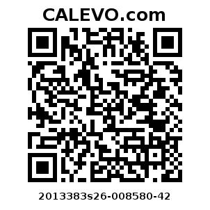 Calevo.com Preisschild 2013383s26-008580-42