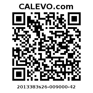 Calevo.com Preisschild 2013383s26-009000-42