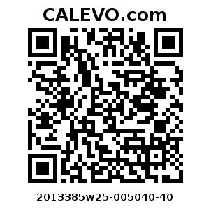 Calevo.com Preisschild 2013385w25-005040-40