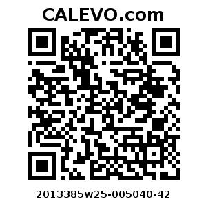 Calevo.com Preisschild 2013385w25-005040-42